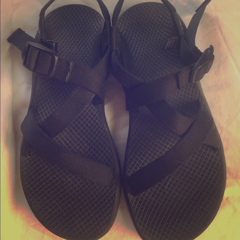 Black Chacos size 7